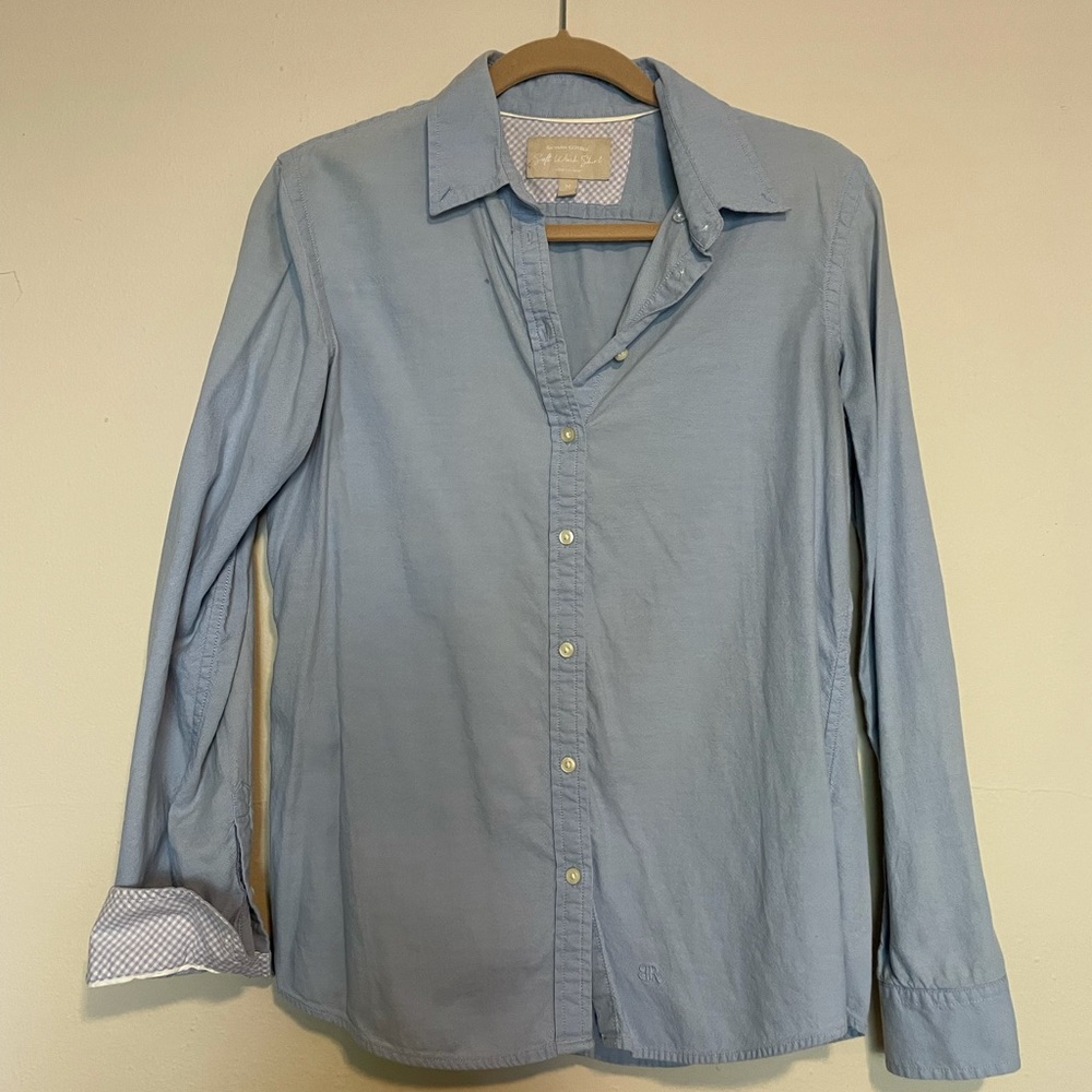 Banana Republic Blue Button Down